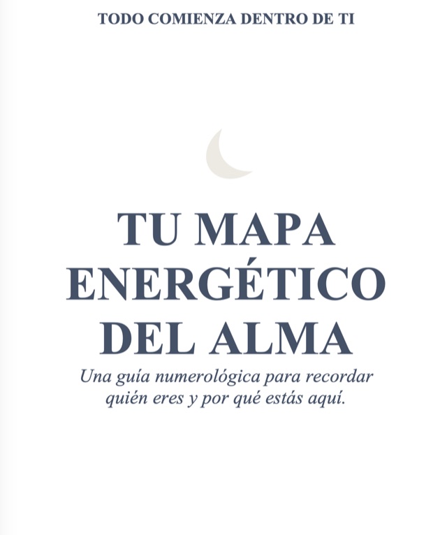 Portada del informe numerológico personalizado de más de 100 páginas