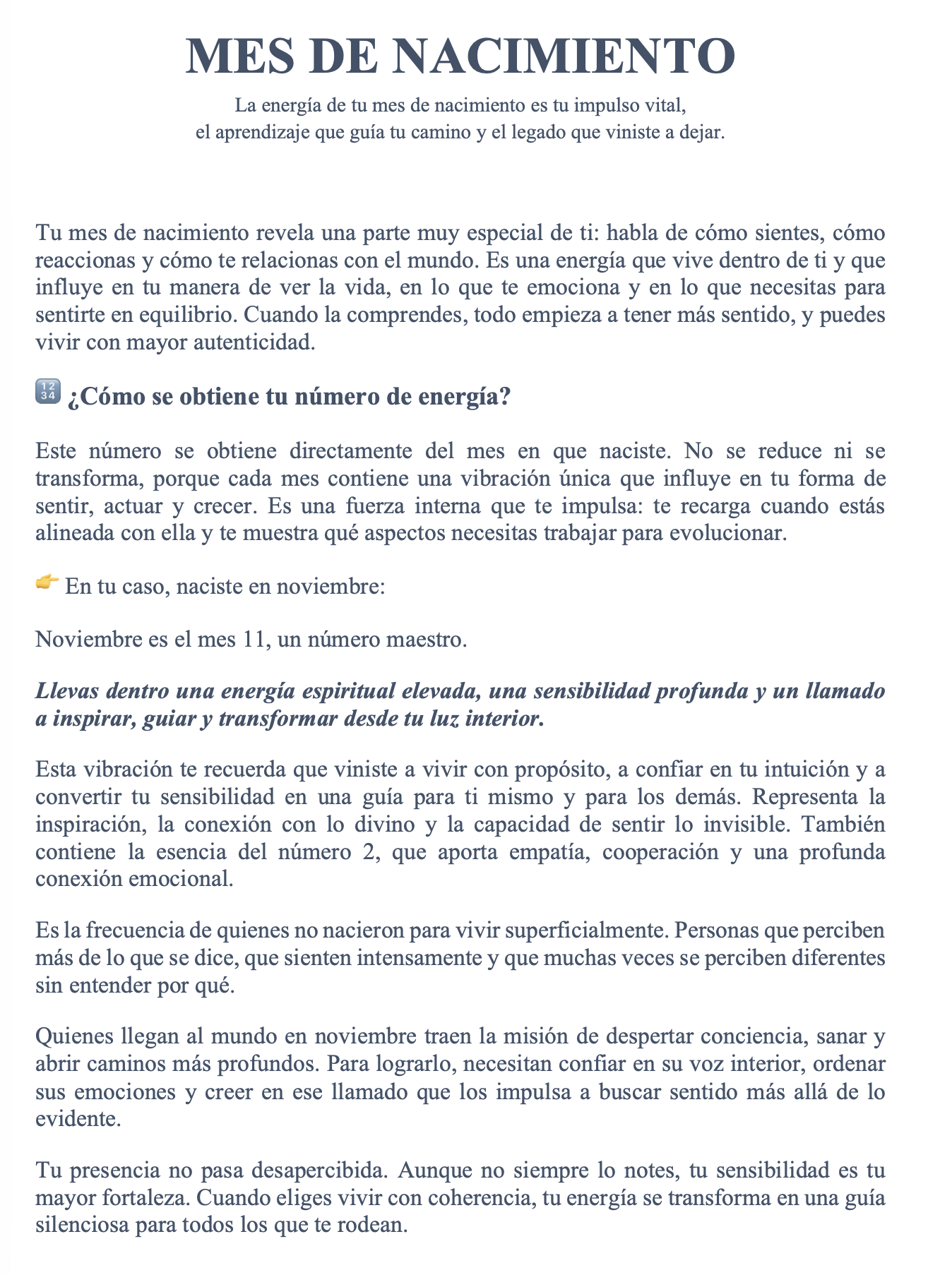 Mes de Nacimiento
